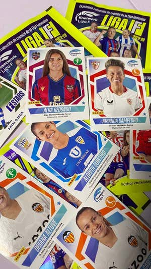 Los cromos de la Liga F.  RELEVO