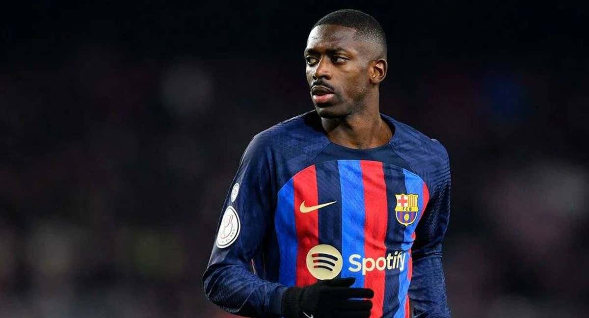 Dembélé, fuera del Clásico. /AGENCIAS