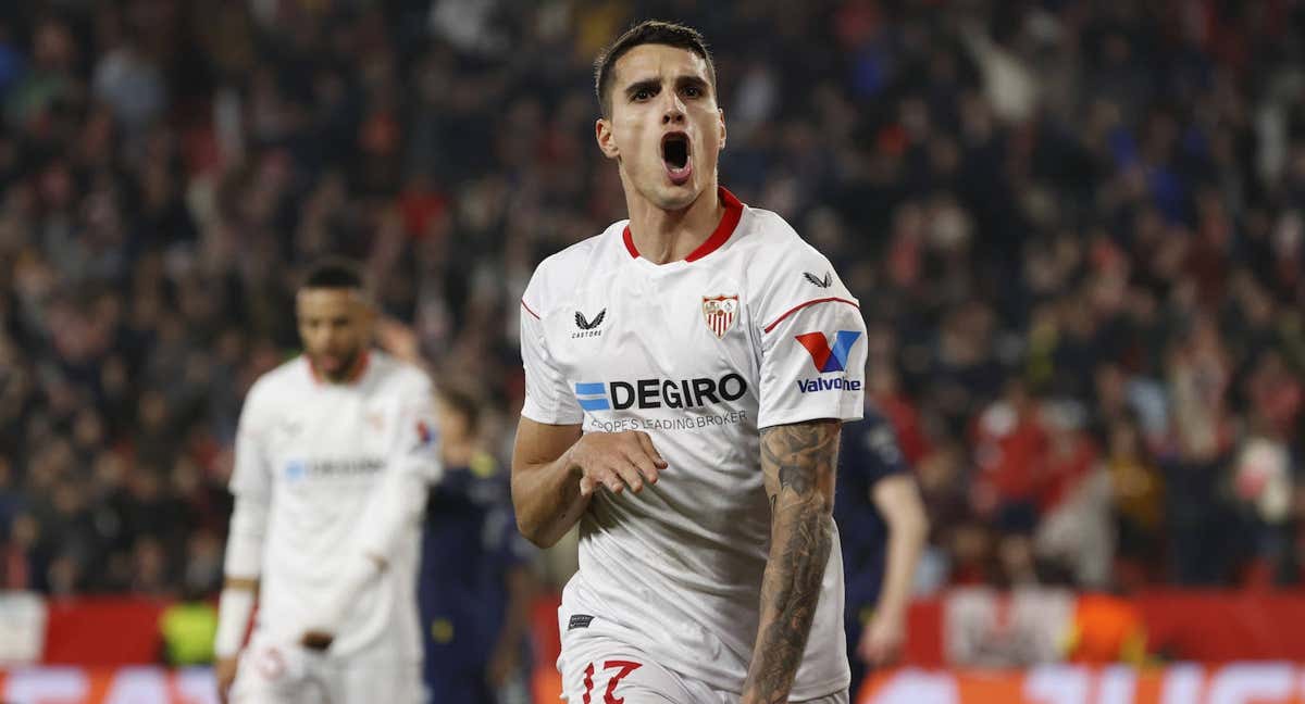 Lamela celebra su gol ante Fenerbahce. /EFE