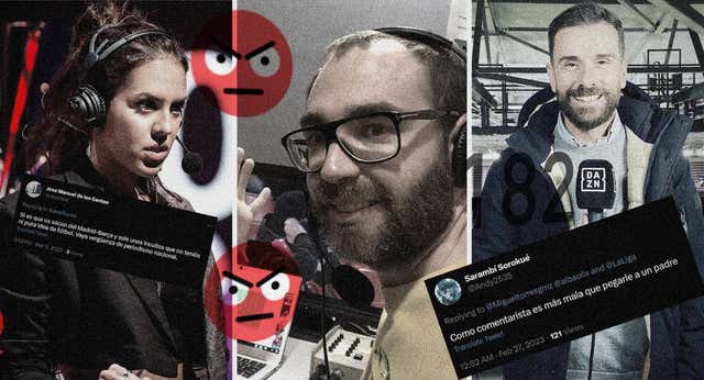 El ‘hate’ a los periodistas de fútbol: «Prefiero tener cáncer a escucharte narrar»