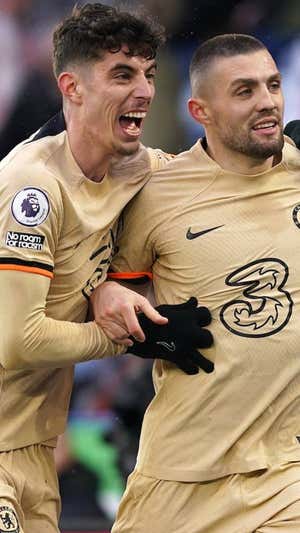 Kovacic y Havertz celebran el gol. EP
