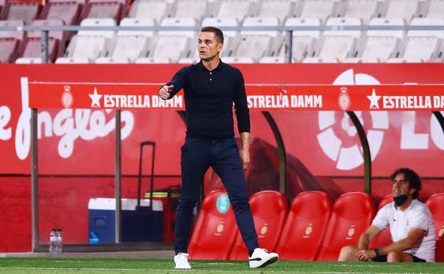 Francisco, durante su etapa como entrenador del Girona en la temporada 20-21  GETTY