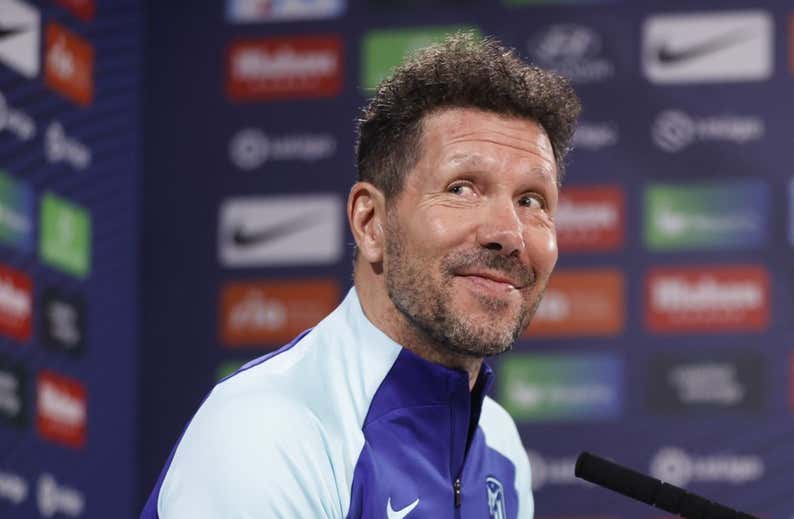 Simeone: “Tenemos ilusión de que se resuelva el 'caso Negreira' para poder entenderlo”