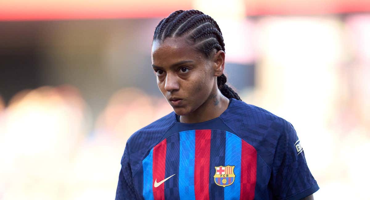 Geyse, jugadora del Barça. /GETTY