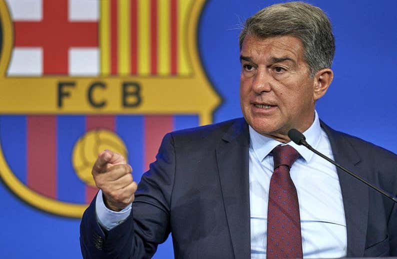 Laporta, emocionado: «Tengo muchas ganas de enfrentarme a los sinvergüenzas que manchan nuestro escudo»