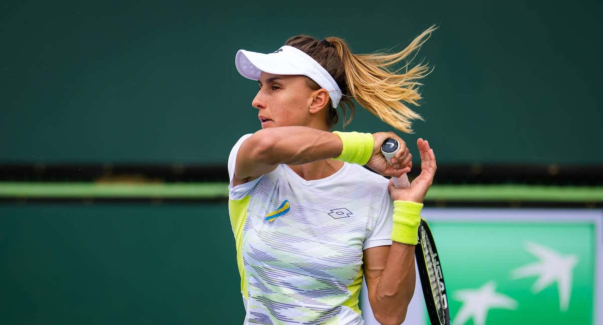 Tsurenko, durante su participación en Indian Wells. /AFP