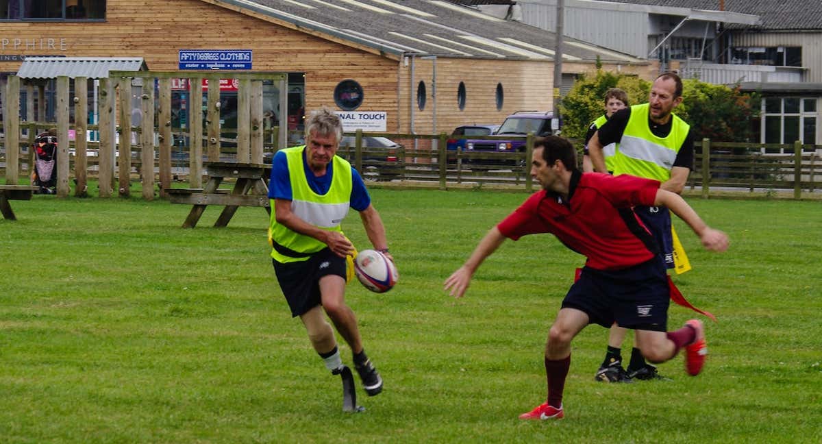 Tag rugby.