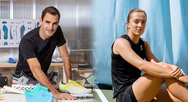 El Federer empresario también apunta al número 1 y ficha a Iga Swiatek para On Running