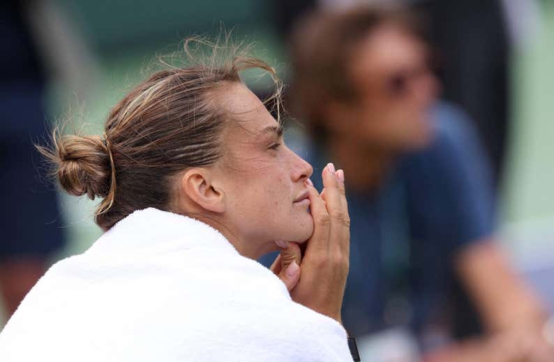 Sabalenka y las consecuencias de la guerra: «Nunca había sentido tanto odio»