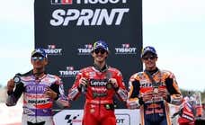 Marc Márquez alimenta el sueño de la pelea por el título de MotoGP