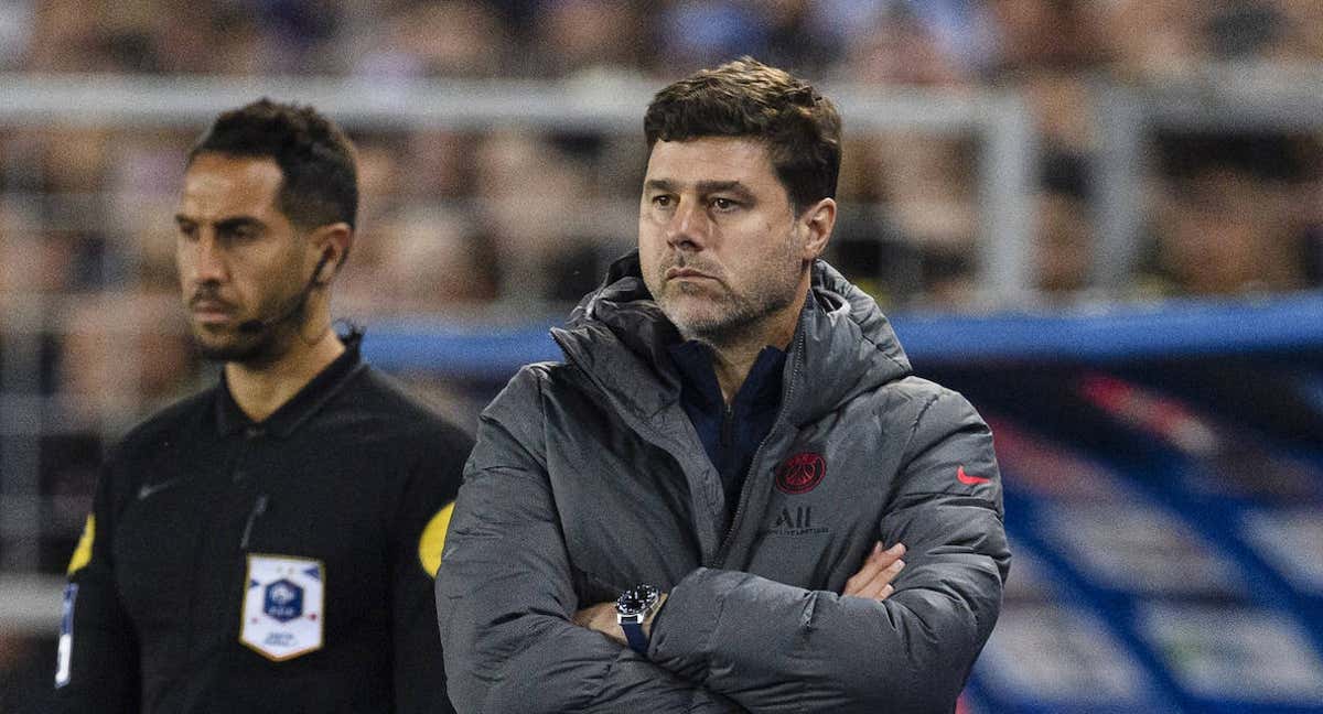 Pochettino, con el PSG./GETTY