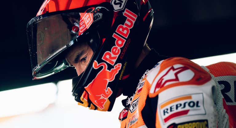 Marc Márquez en Portimao.