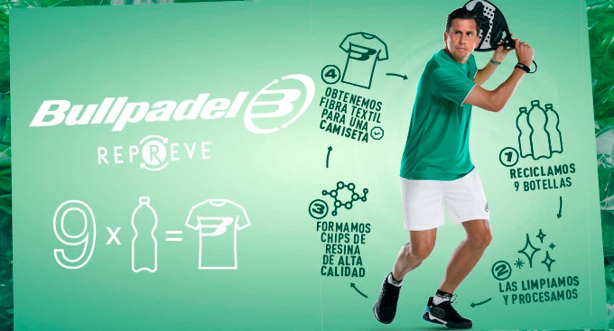 Campaña de reciclaje y pádel./BULLPADEL