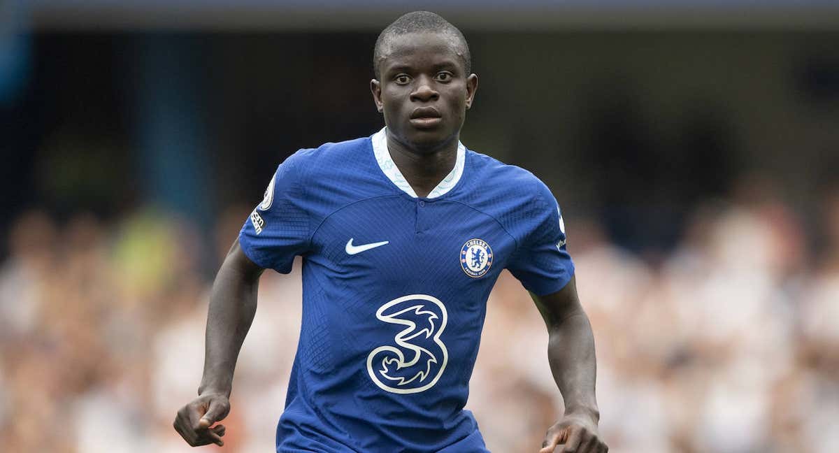 N'Golo Kanté, futbolista del Chelsea./Getty Images