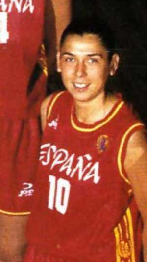 Pilar Valero con la Selección. FEB