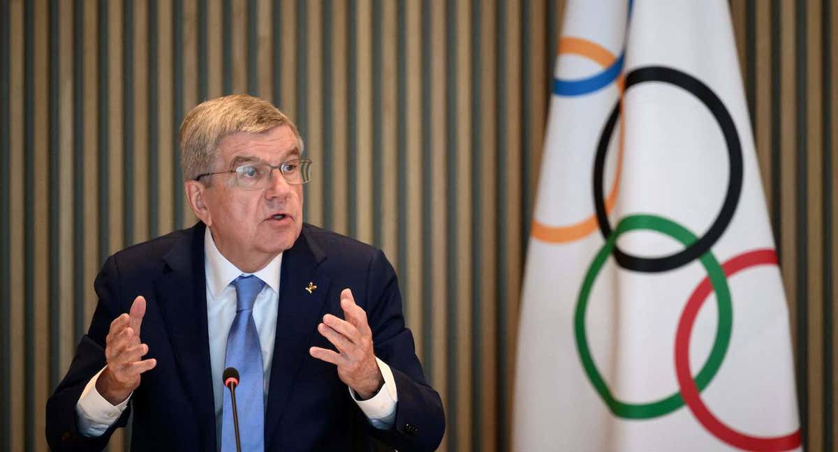 Thomas Bach, presidente del Comité Olímpico Internacional. /Fabrice COFFRINI / AFP