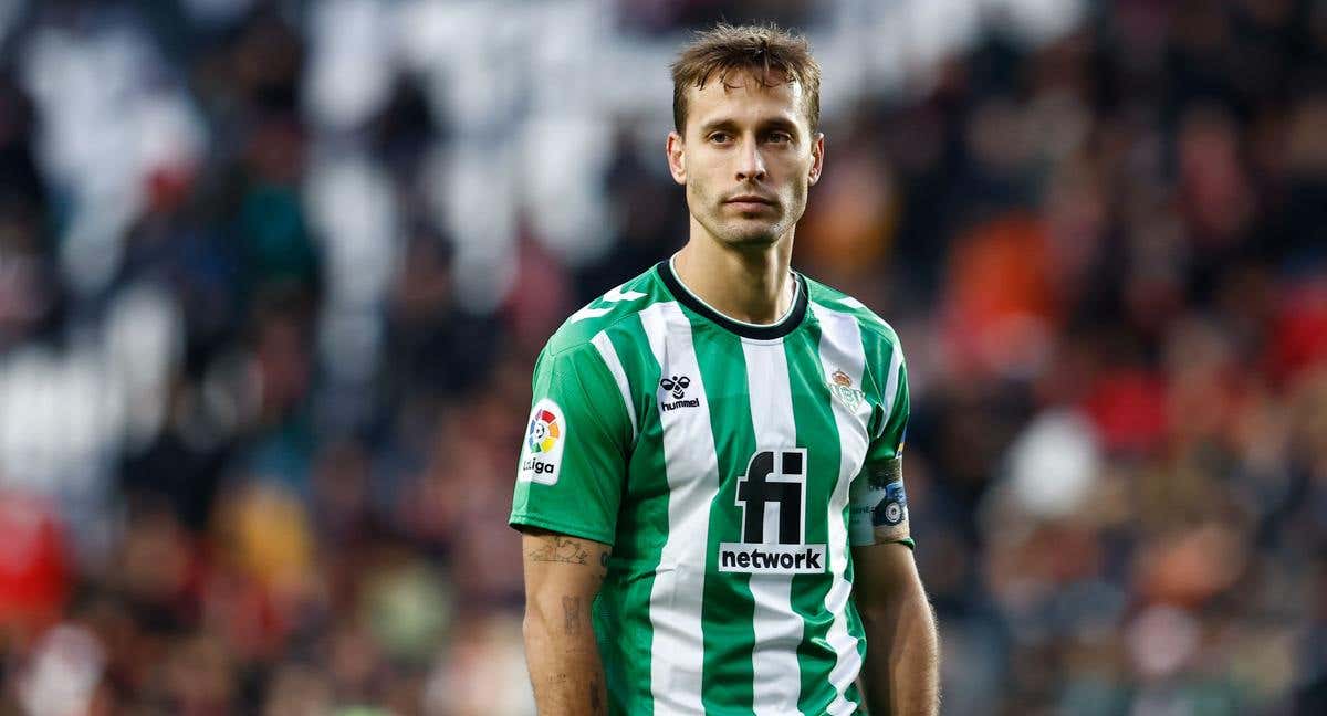 Sergio Canales, durante un partido con el Betis./EFE