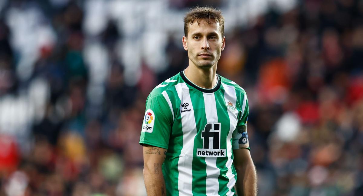 Sergio Canales, durante un partido con el Betis.