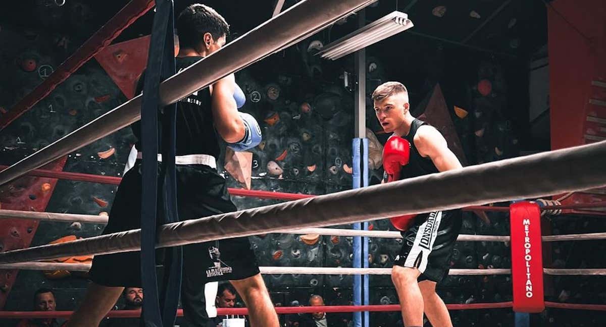 Imagen de un combate amateur en la Comunidad de Madrid.