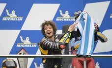 Bezzecchi devuelve a Valentino Rossi a lo más alto de MotoGP