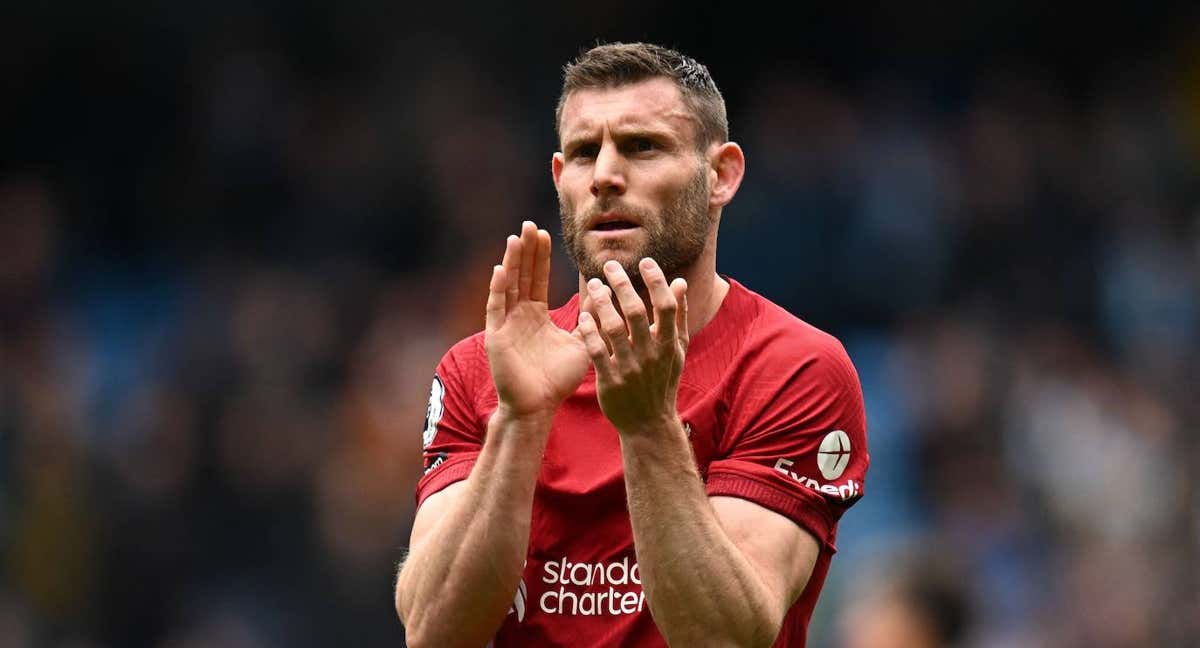 James Milner, futbolista del Liverpool.