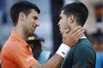Djokovic se rinde a Alcaraz: «Es increíble para el tenis tener a un campeón como él»
