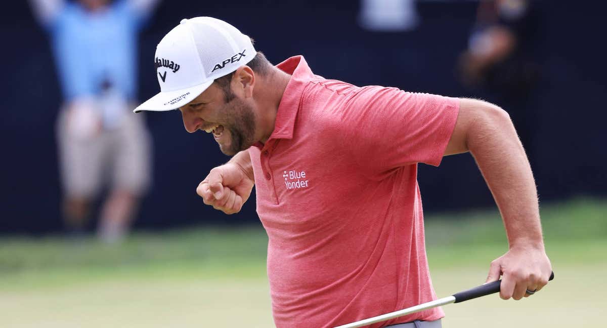 Jon Rahm, durante el US Open de 2021./GETTY