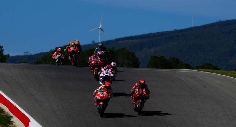 Carrera al sprint de Portimao.