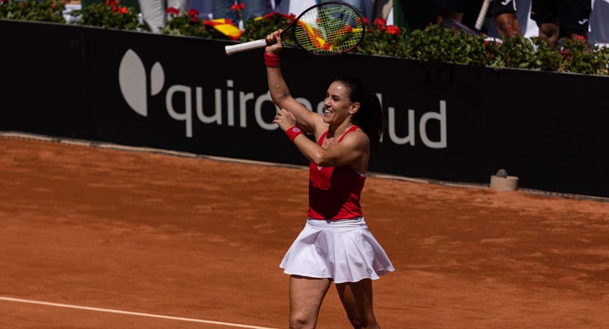 España supera a México en la ronda clasificatoria de la Billie Jean King Cup.