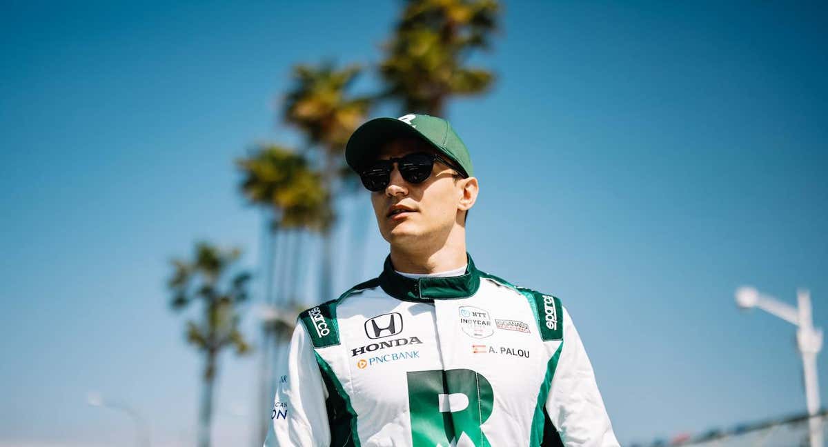 Álex Palou, piloto de Chip Ganassi Racing, en Long Beach. /Penske Entertainment: Joe Skibinski