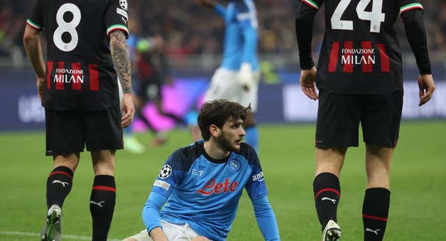 El Nápoles-Milan se calienta desde la madrugada