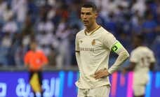 Saudíes piden la deportación de Cristiano Ronaldo por agarrarse los genitales ante el público