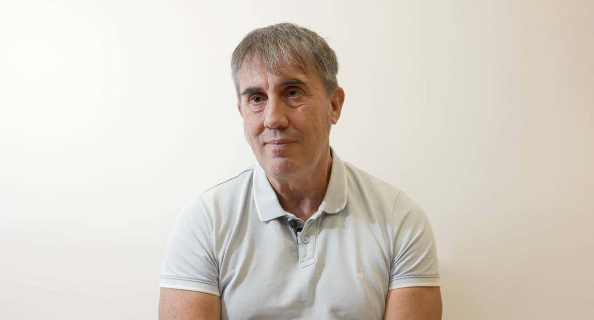 Iñaki Fernández Hinojosa, en un momento de la entrevista con Relevo./RELEVO/MICHÈLE NOVOVITCH