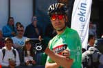Mikel Landa tira de ironía: «Estoy acostumbrado a que me ganen»