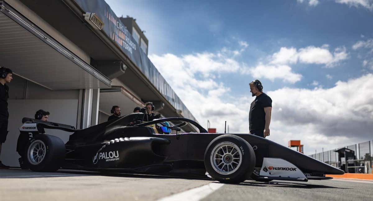 El monoplaza de Palou Motorsport para la Eurocup-3 2023. /Palou Motorsport