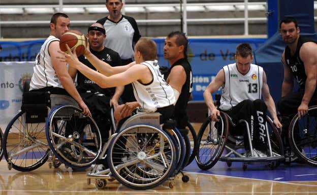 El Mideba, el club más longevo en la máxima categoría del baloncesto en silla de ruedas.