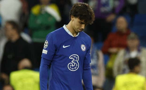 João Félix, tras la derrota en el Bernabéu.  REUTERS