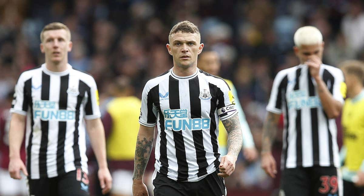Kieran Trippier, capitán del Newcastle y uno de los fichajes de las 'urracas' desde LaLiga.