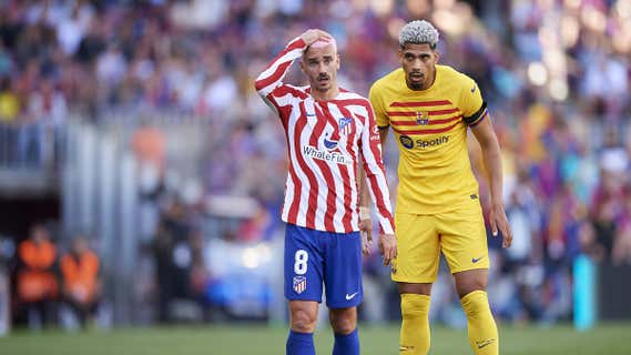 Griezmann regresó al Camp Nou./GETTY