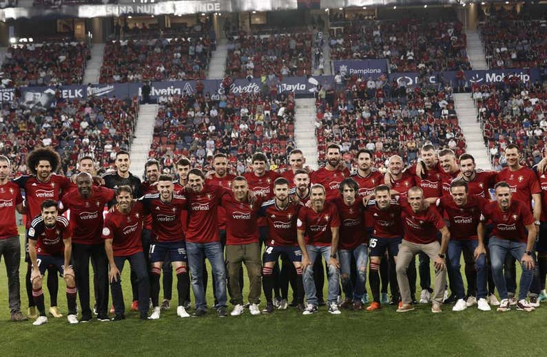 El Sadar se deja el 'alma' con los héroes del 2005