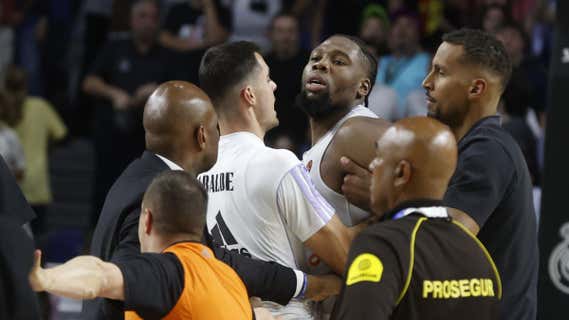 Yabusele, ante el Partizan./EFE