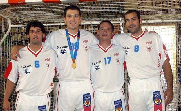 Juanín García, el principal referente del Ademar de León. Efe