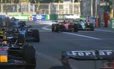 Fernando Alonso carga contra Carlos Sainz: «Me ha llevado contra el muro»