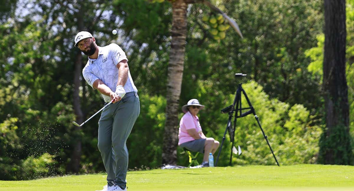 Rahm firmó una estratosférica tercera jornada en el Mexico Open./EFE/ Francisco Guasco