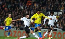 Cádiz 2 - Valencia 1: resumen, goles y resultado