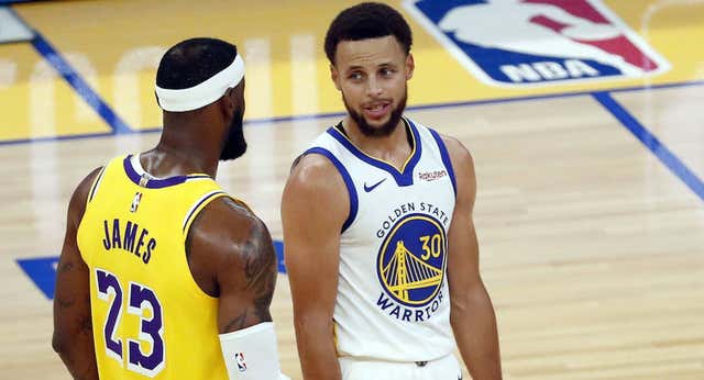LeBron James y Steph Curry se vuelven a ver las caras en los playoffs