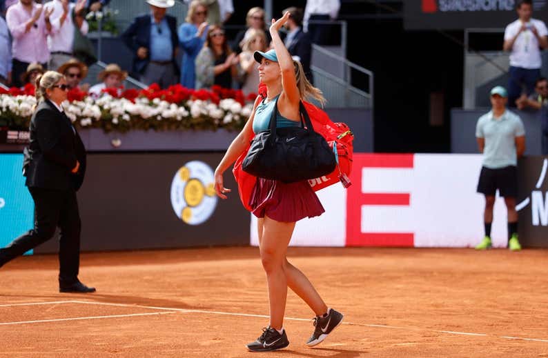 Paula Badosa se despide de Madrid en octavos