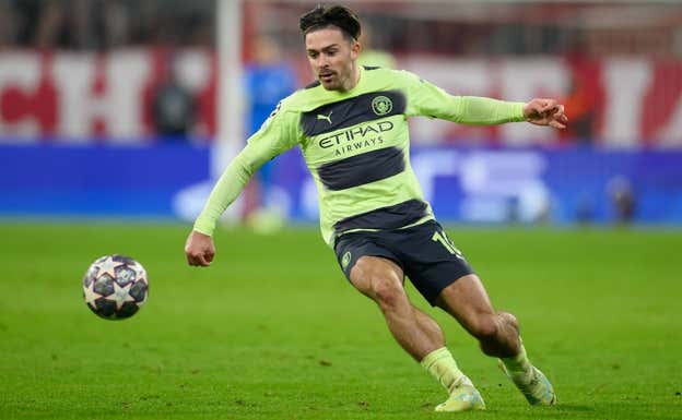 Jack Grealish, futbolista del Manchester City. Getty Images