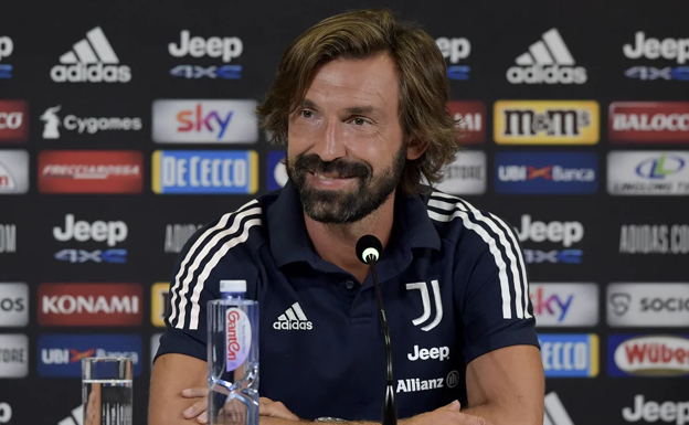 Andrea Pirlo, durante su etapa como entrenador de la Juventus. Juventus