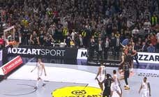 La última polémica del Partizan-Real Madrid: los serbios jugaron con seis al final del segundo cuarto
